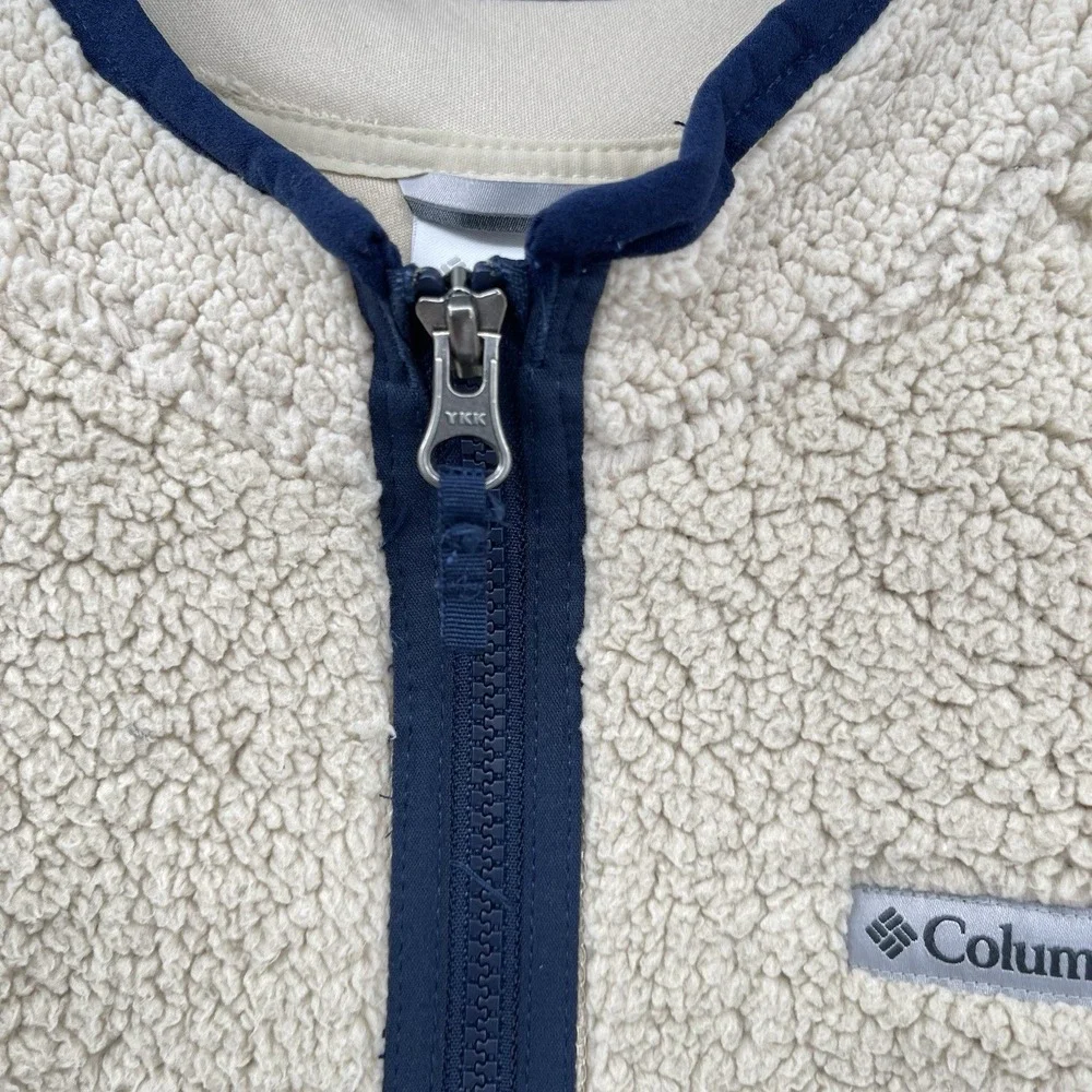 Columbia Youth Girls XL 18/20 Sherpa  Full Zip Long Sleeve Jacket‎